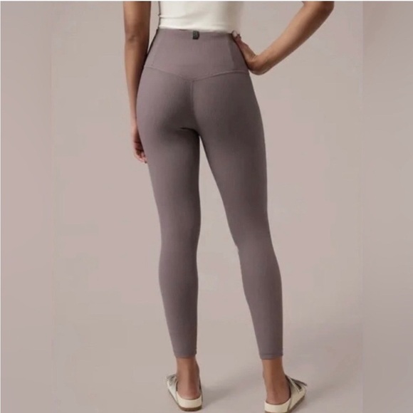 Athleta x Alicia Keys Elation Tights Ribbed Leggings Size Small 7/8 Length EUC - Picture 3 of 10